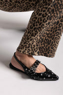Μπαλαρίνες μυτερές λουστρίνι ONLY 15340903 - Μαύρο - thefashionproject.gr - ONLY