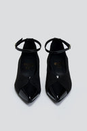 Μπαλαρίνες μυτερές με μπαρέτα Estil - Μαύρο - thefashionproject.gr - Estil