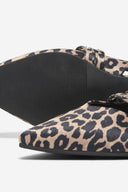Μπαλαρίνες μυτερές σατέν ONLY 15348050 - Leopard - thefashionproject.gr - ONLY