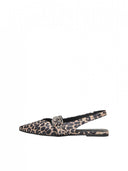 Μπαλαρίνες μυτερές σατέν ONLY 15348050 - Leopard - thefashionproject.gr - ONLY