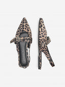 Μπαλαρίνες μυτερές σατέν ONLY 15348050 - Leopard - thefashionproject.gr - ONLY