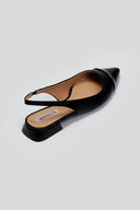 Μπαλαρίνες μυτερές slingback - Μαύρο - thefashionproject.gr - BOTEGGA 22