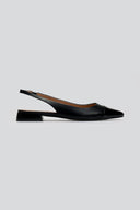 Μπαλαρίνες μυτερές slingback - Μαύρο - thefashionproject.gr - BOTEGGA 22
