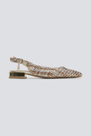 Μπαλαρίνες μυτερές slingback Xti - Χρυσό - thefashionproject.gr - Xti Footwear