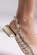 Μπαλαρίνες μυτερές slingback Xti - Χρυσό - thefashionproject.gr - Xti Footwear