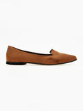 Μπαλαρίνες μυτερές suede Estil - Ταμπά - thefashionproject.gr - Estil