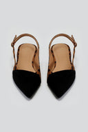 Μπαλαρίνες slingback μυτερές - Leopard - thefashionproject.gr - Sergio Todzi