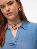 Μπλούζα με γιακά Vero Moda Curve 10305622