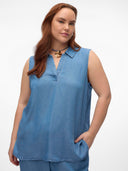 Μπλούζα με γιακά Vero Moda Curve 10305622