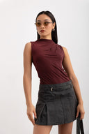 Μπλουζάκι αμάνικο basic PIECES 17151143