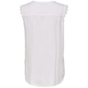 Μπλούζα αμάνικη με δαντέλα ONLY 15157656 - Λευκό - thefashionproject.gr - ONLY