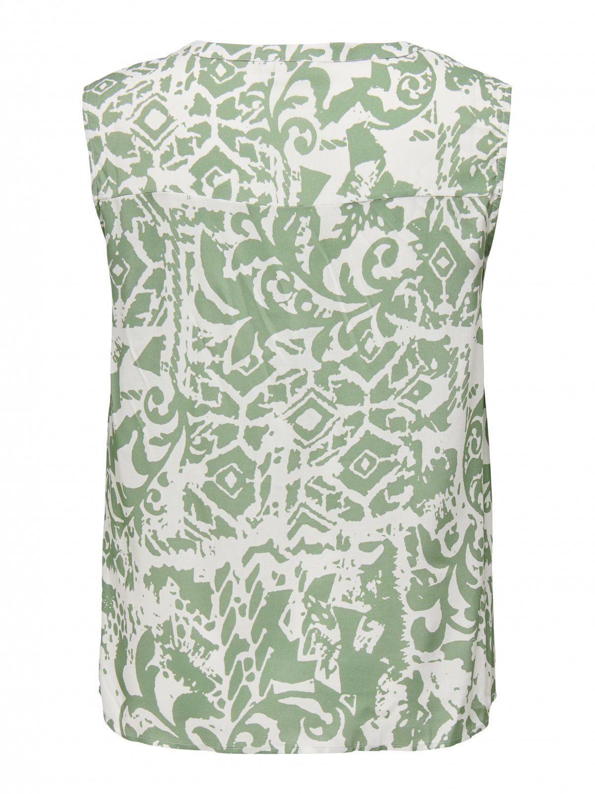 Μπλούζα αμάνικη με print plus size ONLY CARMAKOMA 15324780 - Μέντα - thefashionproject.gr - CARMAKOMA