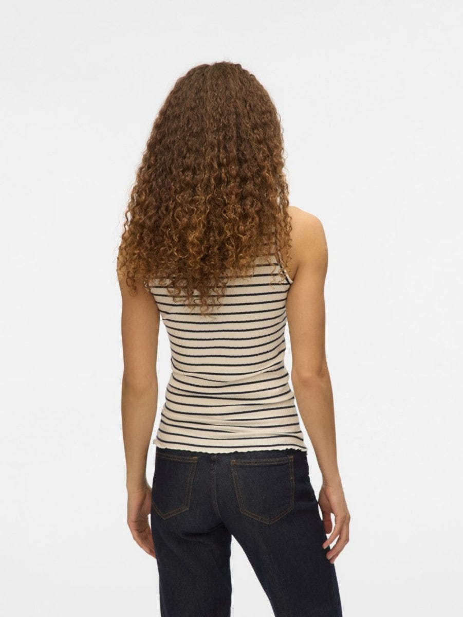 Μπλούζα αμάνικη Vero Moda 10329688 - Λευκό - thefashionproject.gr - VERO MODA