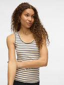 Μπλούζα αμάνικη Vero Moda 10329688 - Λευκό - thefashionproject.gr - VERO MODA