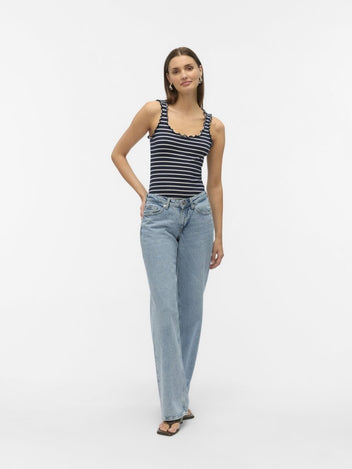 Μπλούζα αμάνικη Vero Moda 10329688 - Μπλε σκούρο - thefashionproject.gr - VERO MODA