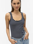 Μπλούζα αμάνικη Vero Moda 10329688 - Μπλε σκούρο - thefashionproject.gr - VERO MODA