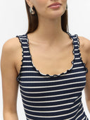 Μπλούζα αμάνικη Vero Moda 10329688 - Μπλε σκούρο - thefashionproject.gr - VERO MODA