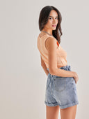 Μπλούζα αθλητική - Σομόν - thefashionproject.gr - The Fashion Project