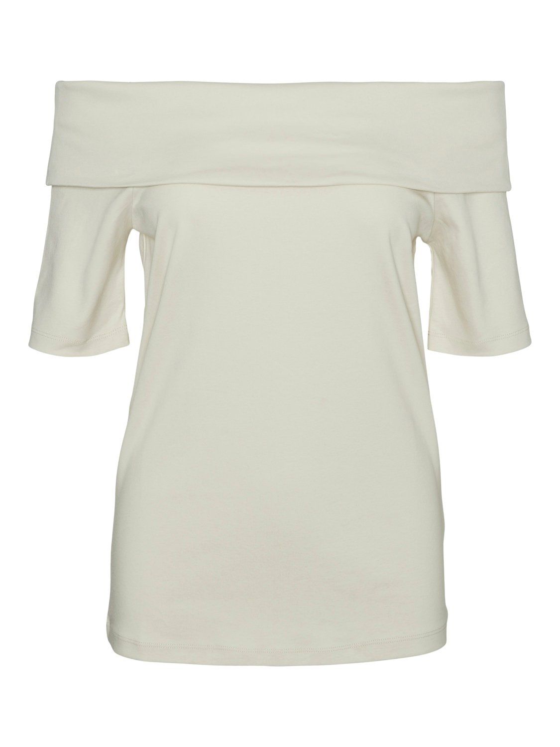 Μπλούζα με ανοιχτούς ώμους AWARE 10304834 - Μπεζ - thefashionproject.gr - AWARE by VERO MODA