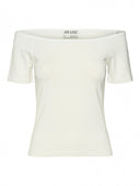 Μπλούζα με ανοιχτούς ώμους AWARE by Vero moda 10323420 - Λευκό - thefashionproject.gr - AWARE by VERO MODA