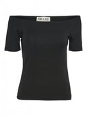 Μπλούζα με ανοιχτούς ώμους AWARE by Vero moda 10323420 - Μαύρο - thefashionproject.gr - AWARE by VERO MODA