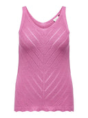Μπλούζα plus size με λεπτή πλέξη CARMAKOMA 15315452 - Φούξια - thefashionproject.gr - CARMAKOMA