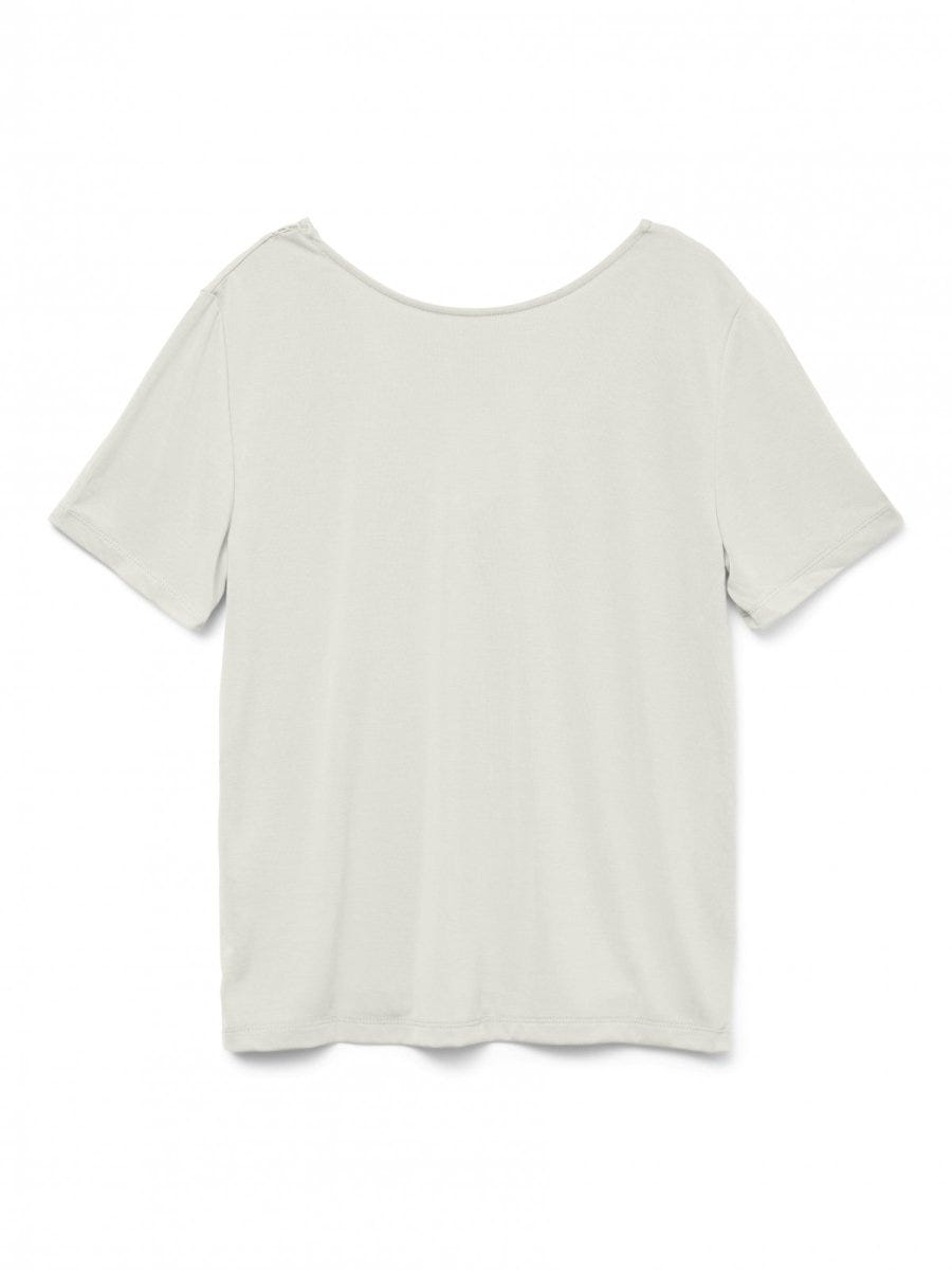 Μπλούζα v cut με σχέδιο Vero Moda 10329687 - Λευκό - thefashionproject.gr - VERO MODA
