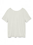 Μπλούζα v cut με σχέδιο Vero Moda 10329687 - Λευκό - thefashionproject.gr - VERO MODA