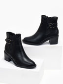 Μποτάκια all day με λάστιχο - Μαύρο - thefashionproject.gr - Alta Moda