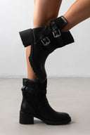 Μποτάκια biker ERYNN - Μαύρο - thefashionproject.gr - ERYNN