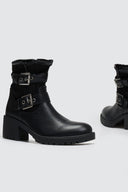 Μποτάκια biker ERYNN - Μαύρο - thefashionproject.gr - ERYNN