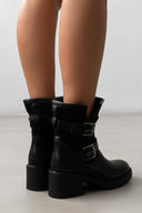 Μποτάκια biker ERYNN - Μαύρο - thefashionproject.gr - ERYNN