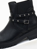 Μποτάκια biker με λάστιχο Gabi Boots 1993 - Μαύρο - thefashionproject.gr - Gabi Boots 1993