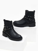 Μποτάκια biker με λάστιχο Gabi Boots 1993 - Μαύρο - thefashionproject.gr - Gabi Boots 1993