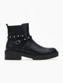 Μποτάκια biker με λάστιχο Gabi Boots 1993 - Μαύρο - thefashionproject.gr - Gabi Boots 1993