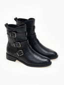 Μποτάκια biker με τοκάδες Gabi Boots 1993 - Μαύρο - thefashionproject.gr - Gabi Boots 1993