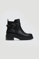 Μποτάκια biker με ζωνάκι ERYNN - Μαύρο - thefashionproject.gr - ERYNN