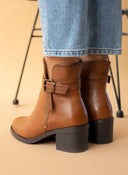 Μποτάκια casual με εξωτερικό φερμουάρ - Ταμπά - thefashionproject.gr - MIRA & MAX