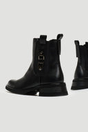 Μποτάκια chelsea με αγκράφα - Μαύρο - thefashionproject.gr - La Coquette