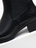 Μποτάκια chelsea με λάστιχο ERYNN - Μαύρο - thefashionproject.gr - ERYNN