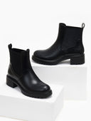 Μποτάκια chelsea με λάστιχο ERYNN - Μαύρο - thefashionproject.gr - ERYNN