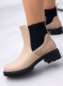 Μποτάκια chelsea με λάστιχο ERYNN - Μπεζ - thefashionproject.gr - ERYNN