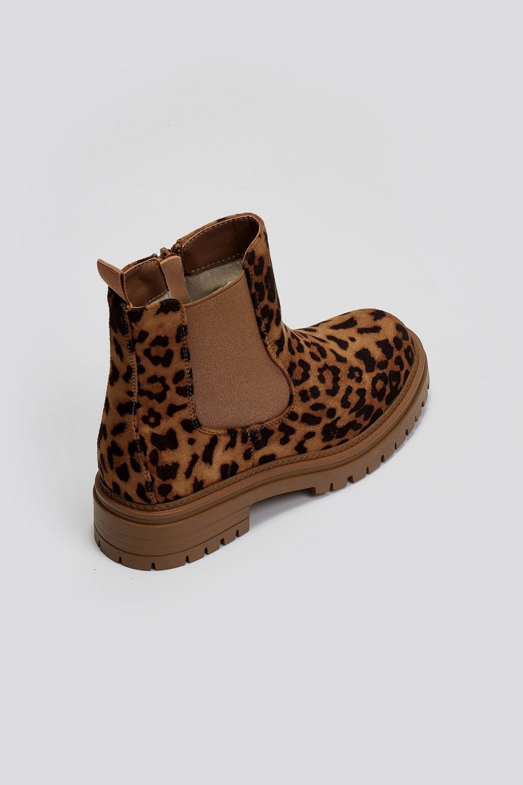 Μποτάκια chelsea με λάστιχο - Leopard - thefashionproject.gr - MARQUIIZ