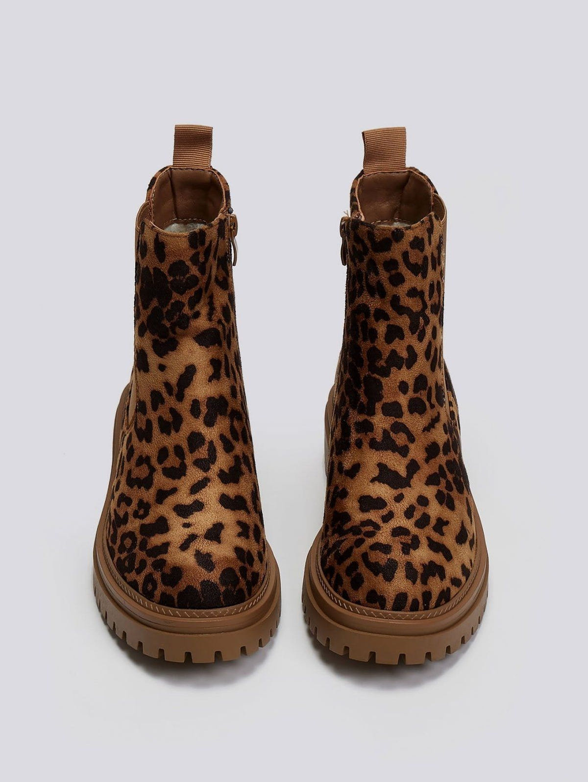 Μποτάκια chelsea με λάστιχο - Leopard - thefashionproject.gr - MARQUIIZ