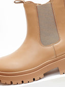 Μποτάκια chelsea με λάστιχο - Τάουπε - thefashionproject.gr - The Fashion Project