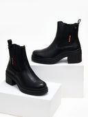 Μποτάκια chelsea με τακούνι Refresh 170997 - Μαύρο - thefashionproject.gr - Refresh