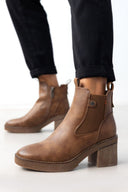 Μποτάκια chelsea με τακούνι Refresh 172008 - Τάουπε - thefashionproject.gr - Refresh