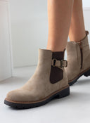 Μποτάκια chelsea με ζωνάκι - Τάουπε - thefashionproject.gr - The Fashion Project