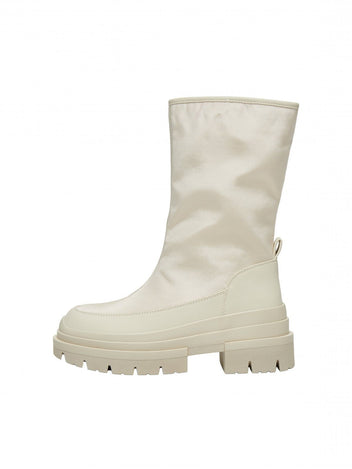 Μποτάκια chunky υφασμάτινα ONLY 15329820 - Ζαχαρί - thefashionproject.gr - ONLY