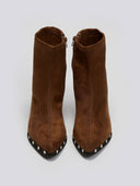 Μποτάκια cowboy suede με τρουκς CORINA - Ταμπά - thefashionproject.gr - CORINA